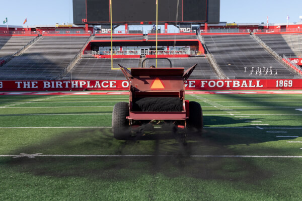 Artificial Turf Grooming and Crumb Rubber Replenishment